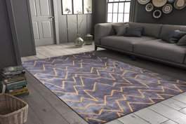 Conceptum Funk Chenille - Gray AL 58 150 x 230 cm